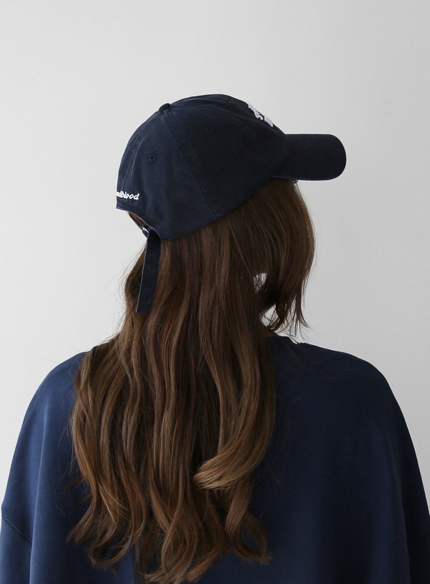 [at-hat22-002] Cloud Logo 棒球帽 - 藏青色