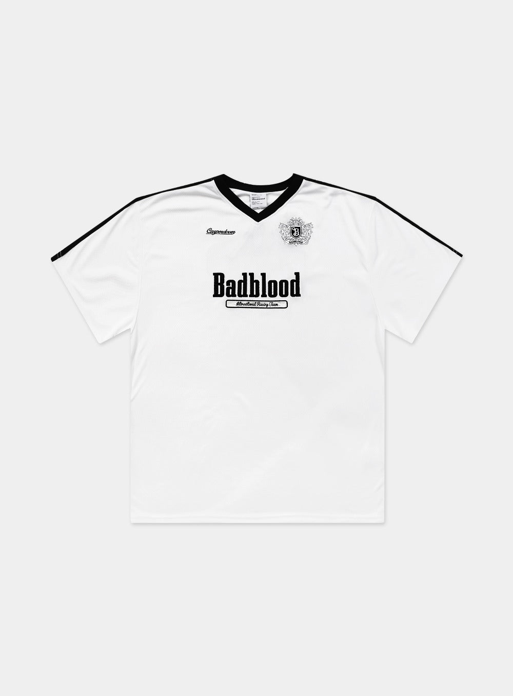 [at-tee23-003] 运动俱乐部 T 恤 - 白色