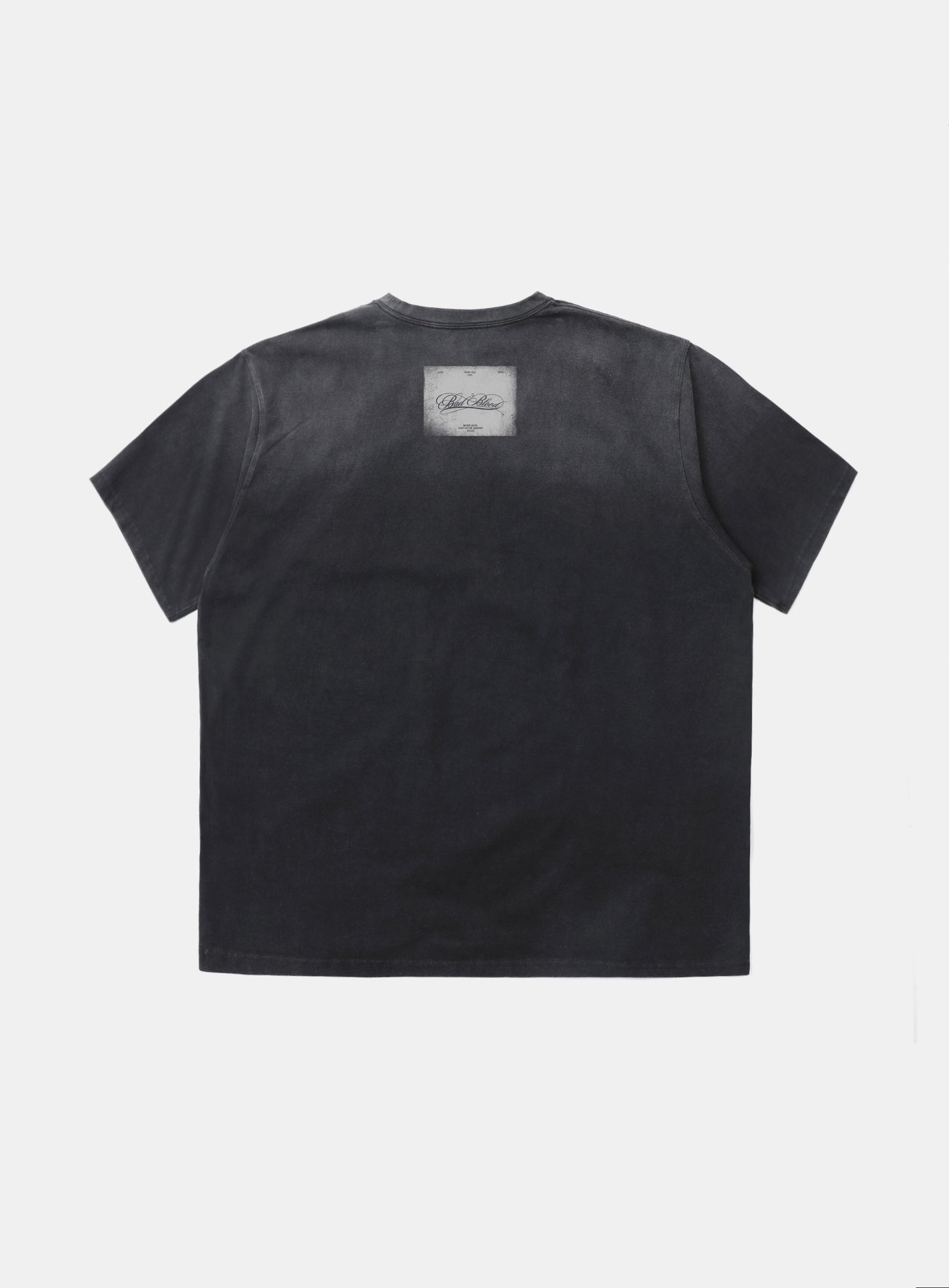 [w-tee25-058] Dark Classic Dusty T恤 - 黑色