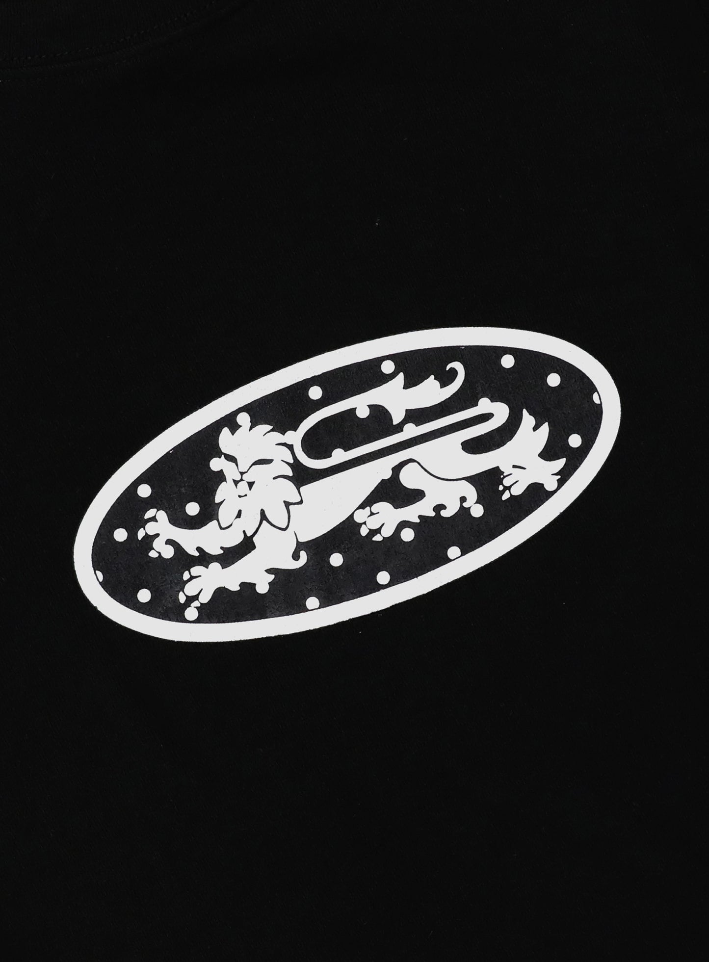 [w-tee25-079] Mystic 点状标志 运动衫 T恤 - 黑色