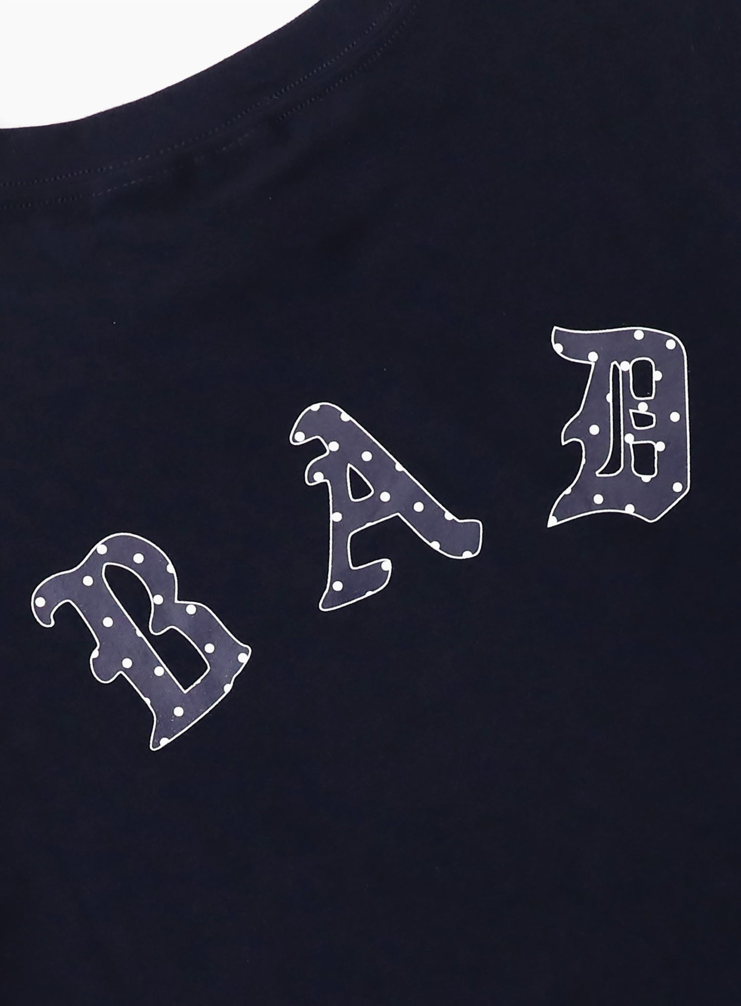 [w-tee25-077] Mystic 点状标志 运动衫 T恤 - 海军蓝