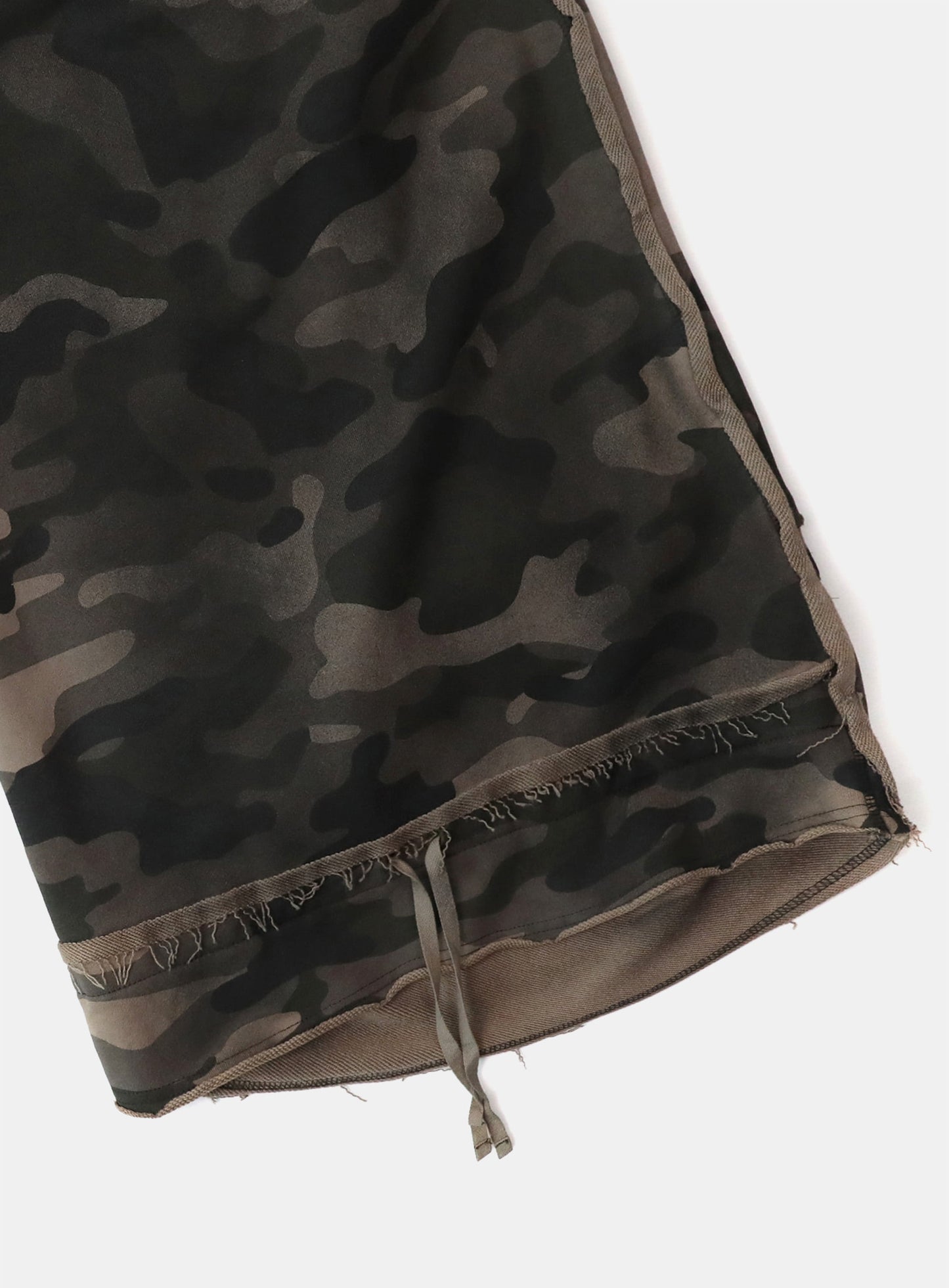 [w-srt25-022] Convex 百慕大短裤 - 灰尘绿迷彩