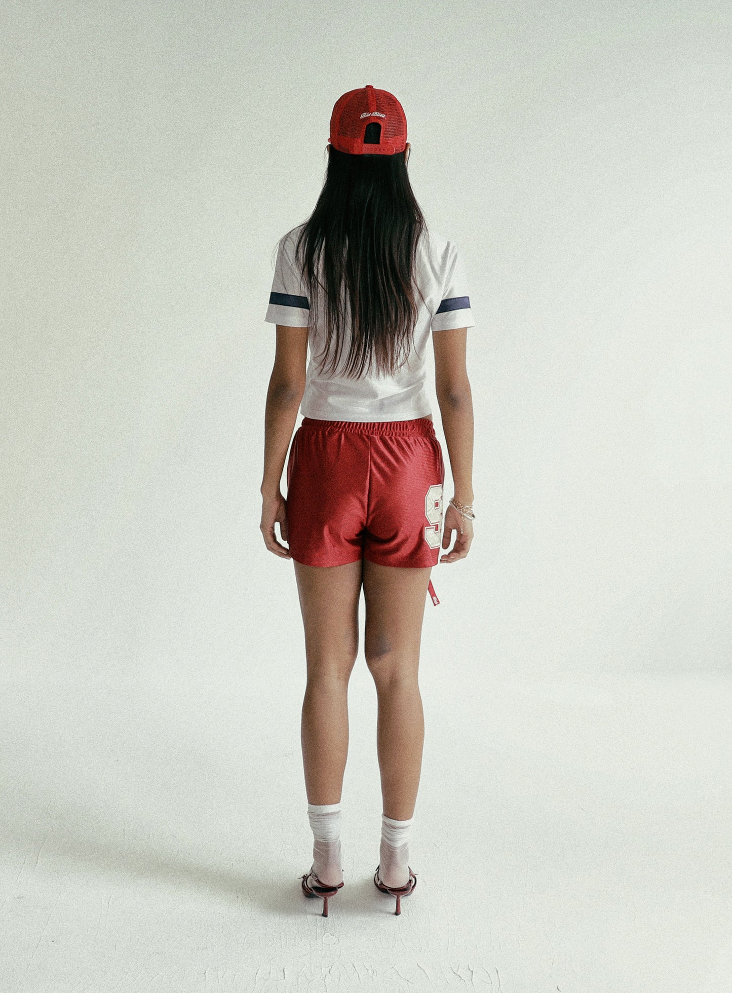 [w-tee24-065] 91 修身足球球衣 – 白色