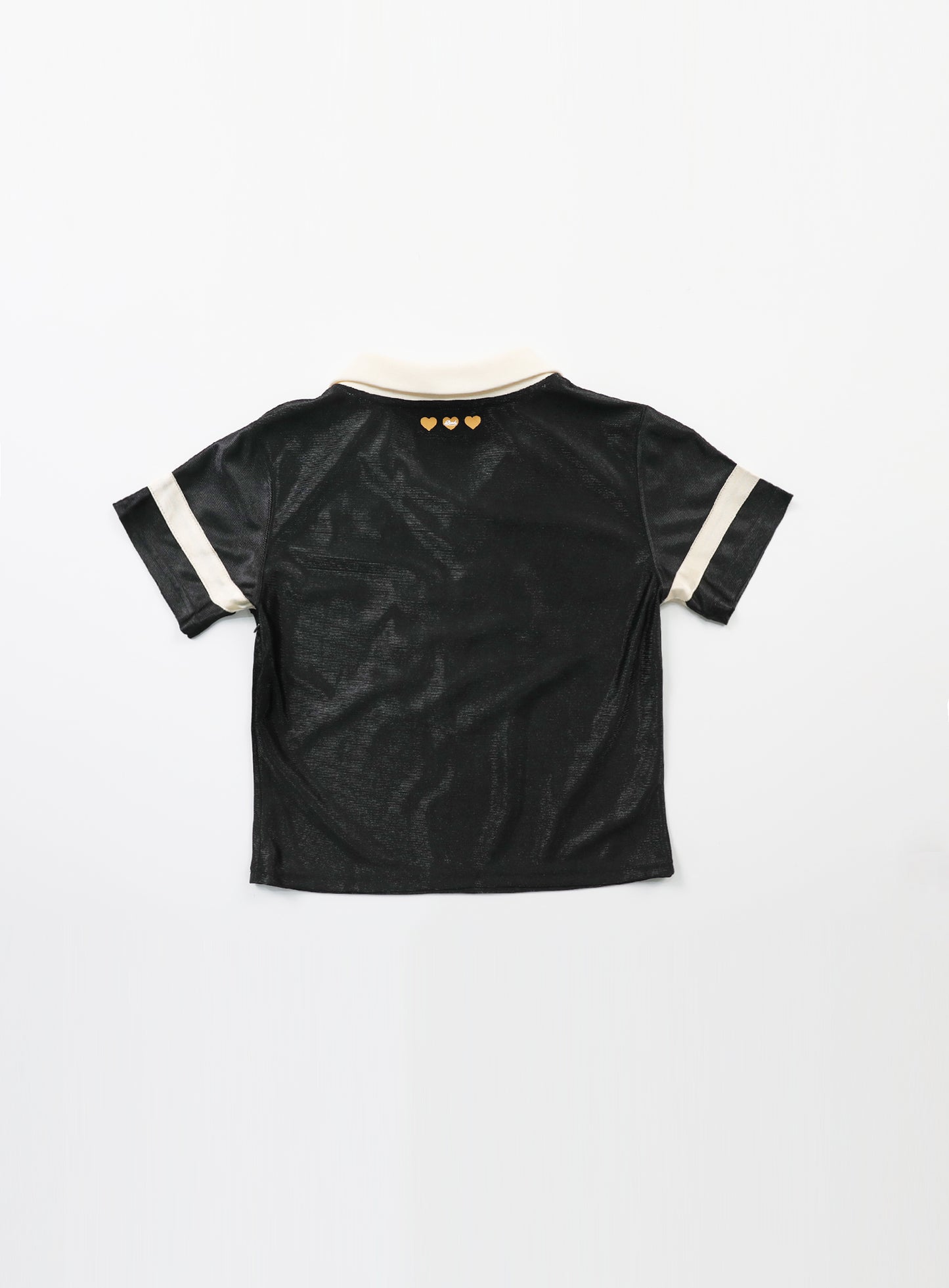 [w-tee24-066] 91 修身足球球衣 – 黑色