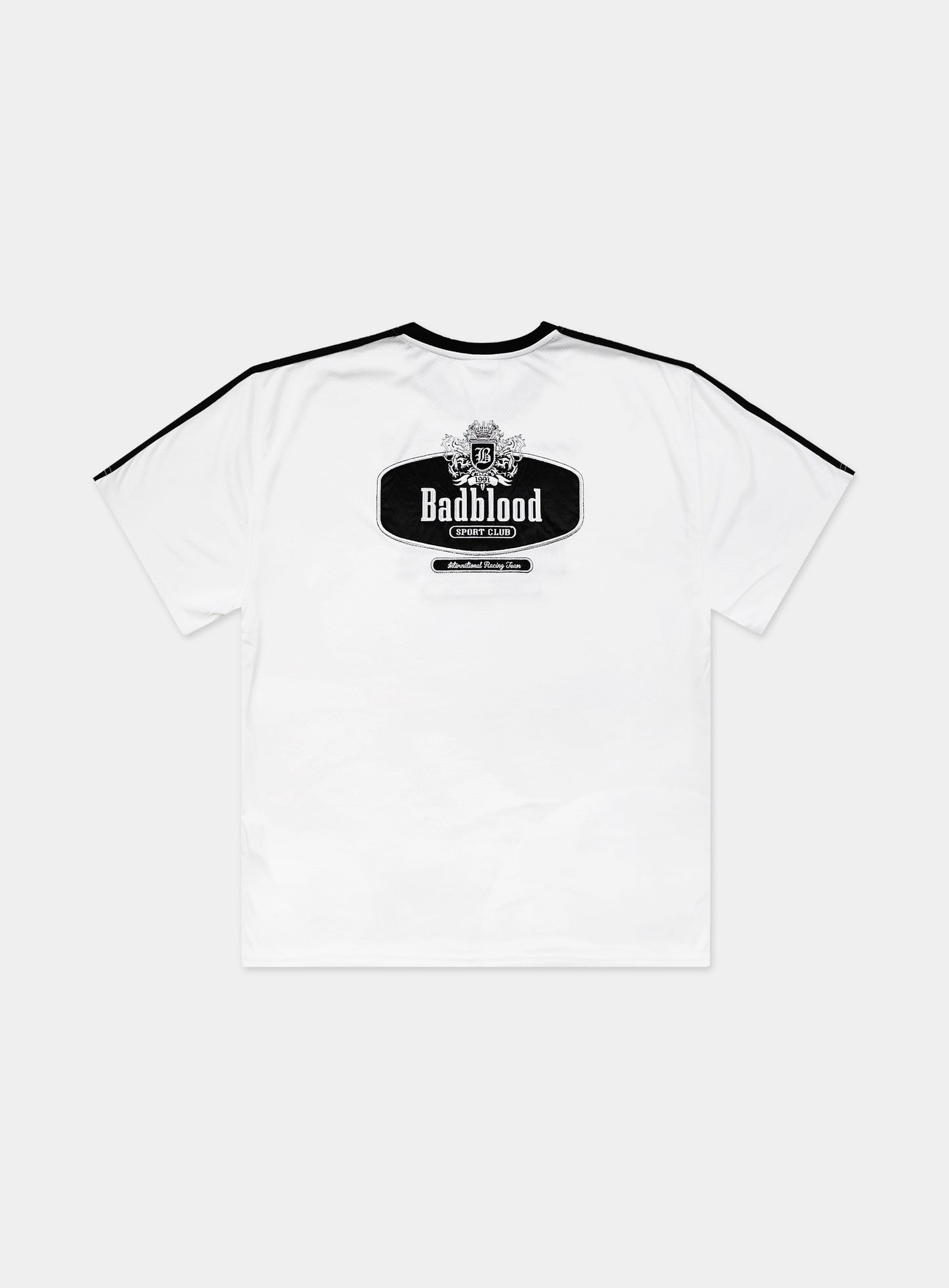 [at-tee23-003] 运动俱乐部 T 恤 - 白色