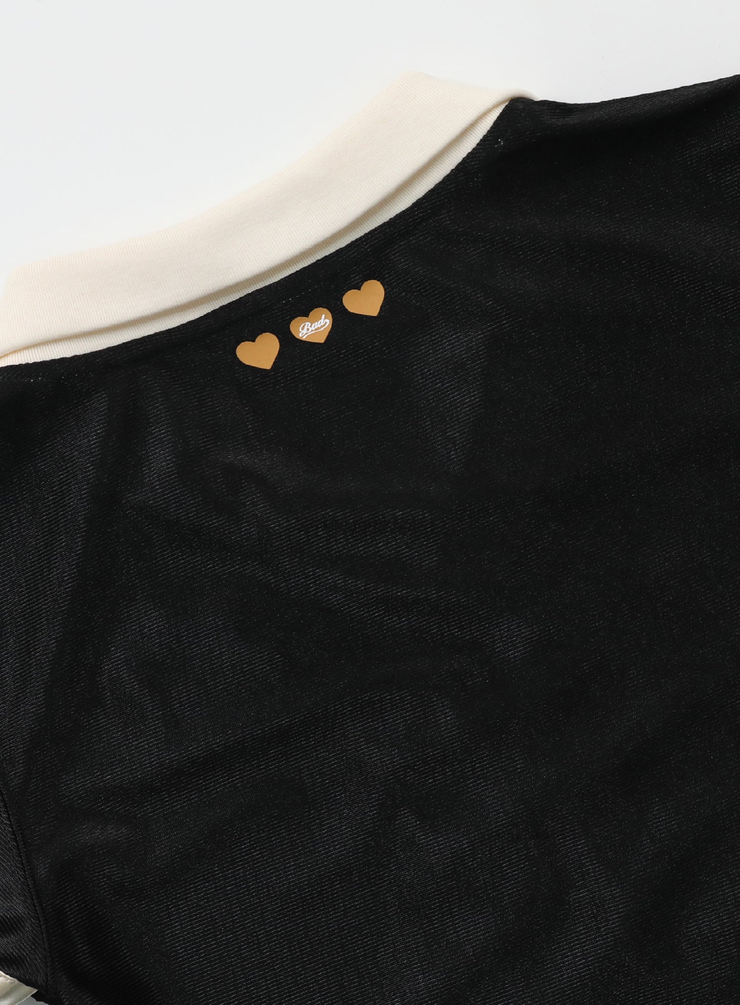 [w-tee24-066] 91 修身足球球衣 – 黑色