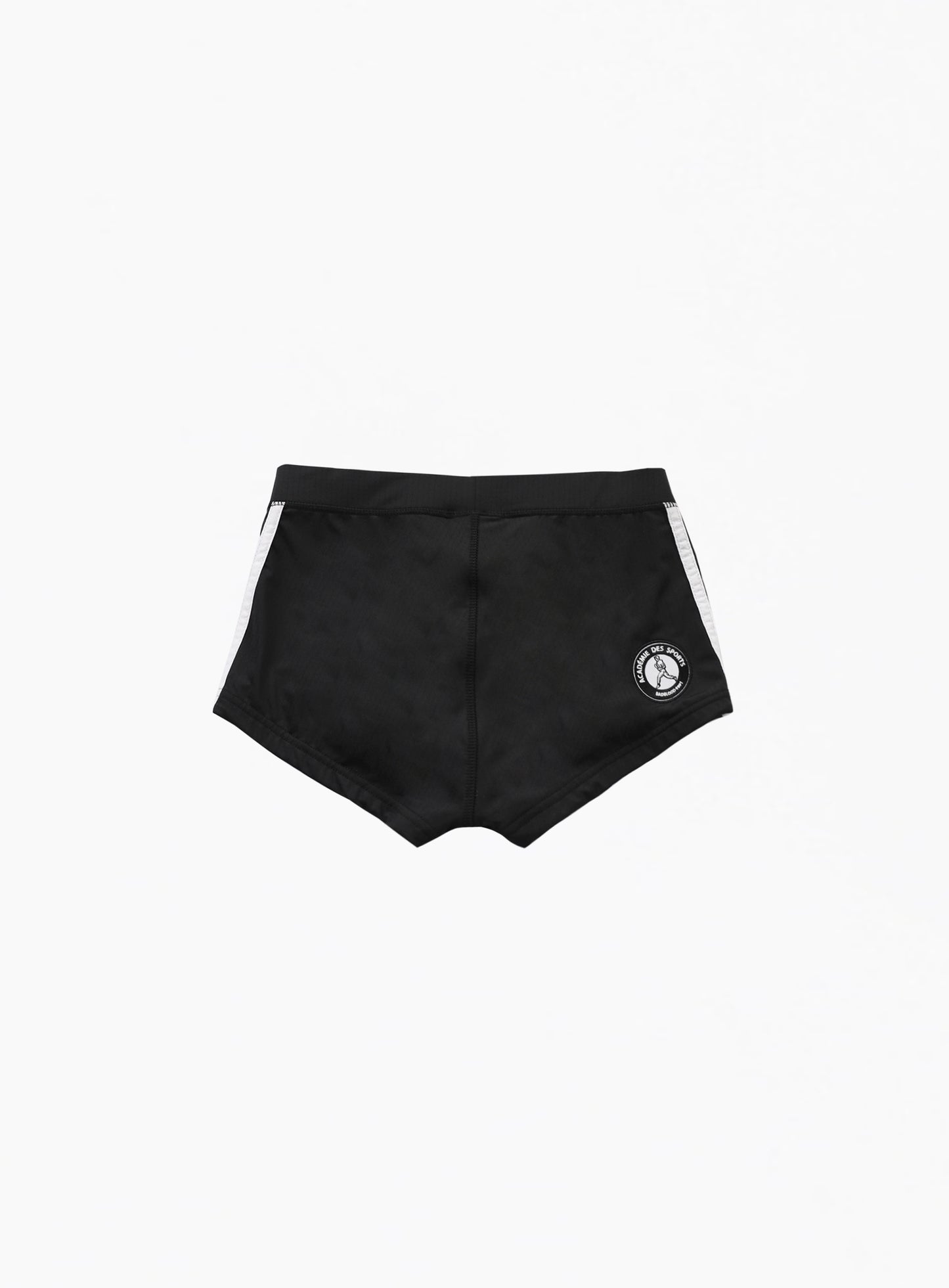 [w-srt24-026] ADS 复古平角短裤 - 黑色