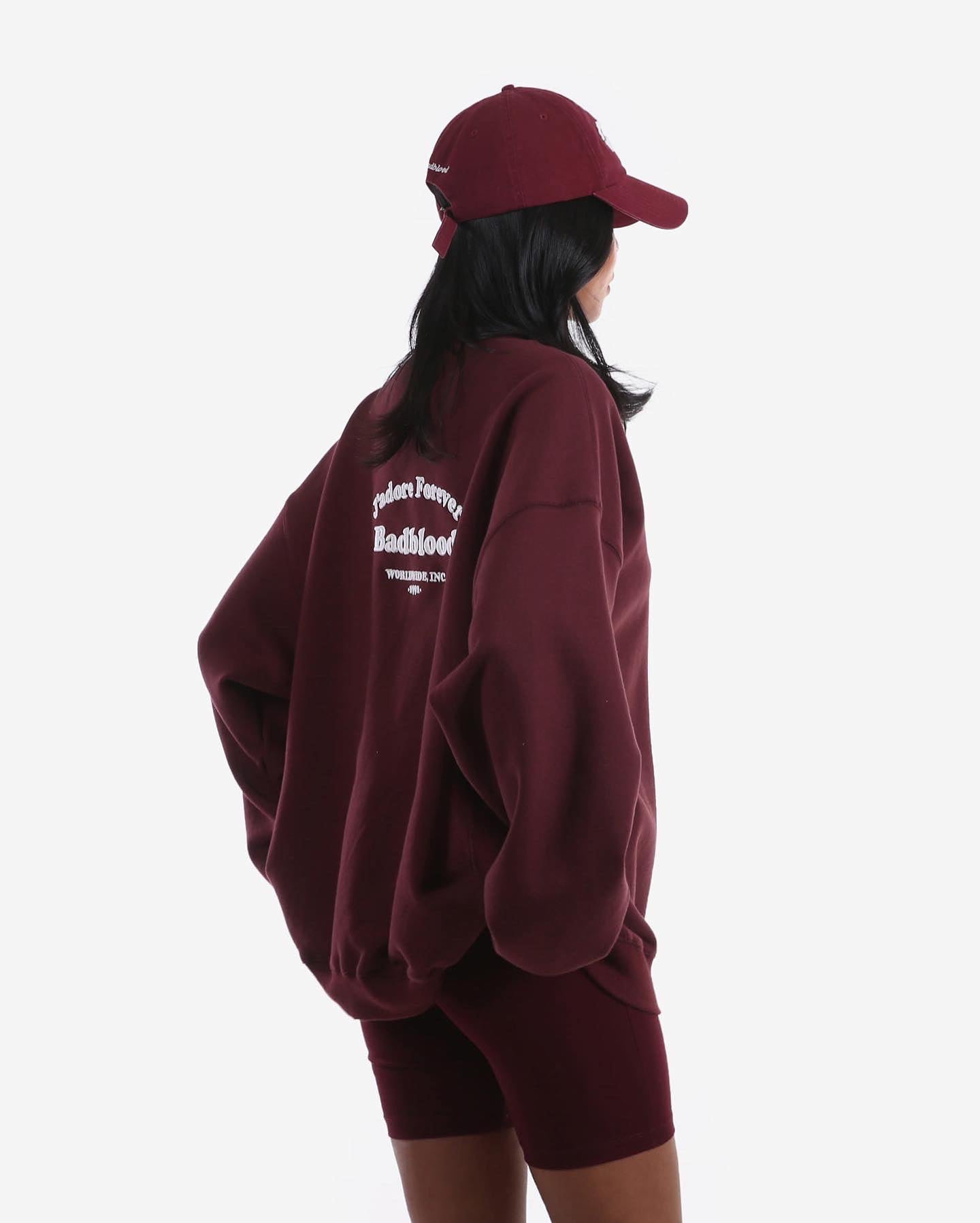 [at-hat21-001]Cloud Logo球帽-勃艮第红