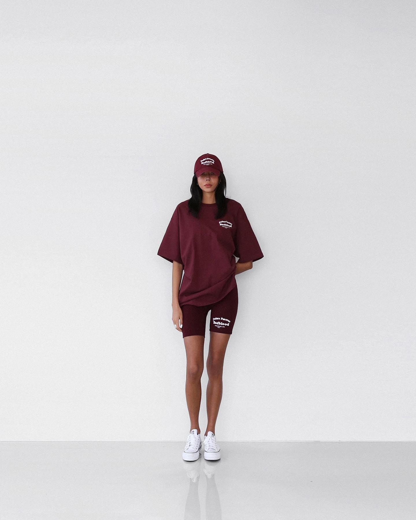 [at-hat21-001]Cloud Logo球帽-勃艮第红