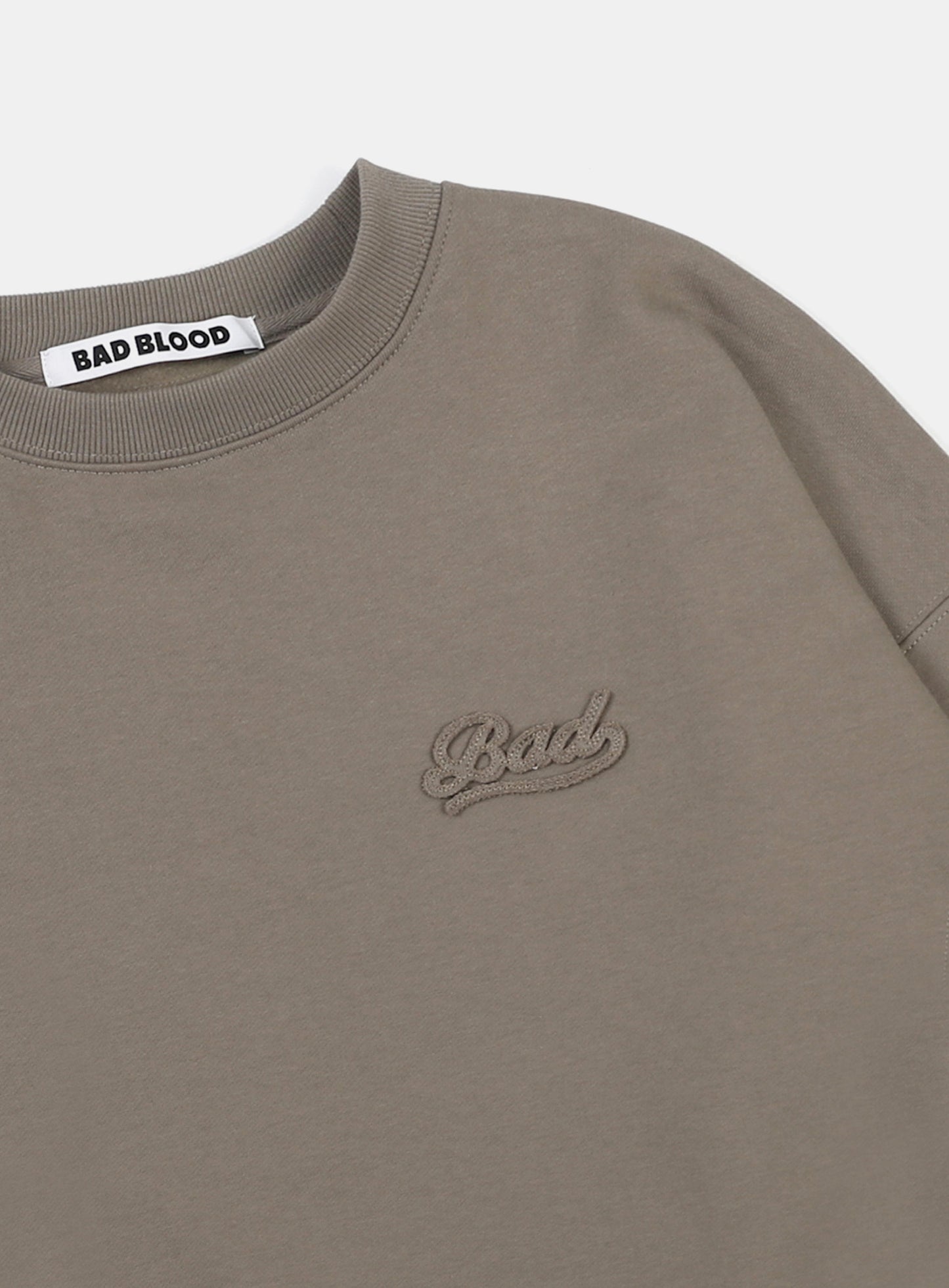 [w-sweatshirt24-006] Beyond 柔软抓绒运动衫 - 烟草色