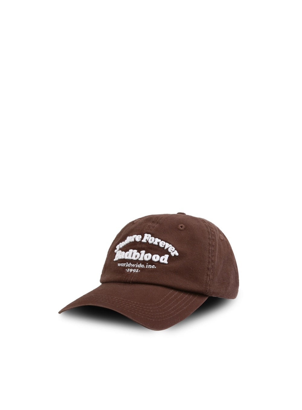 [at-hat22-011] Cloud Logo 棒球帽 - 棕色