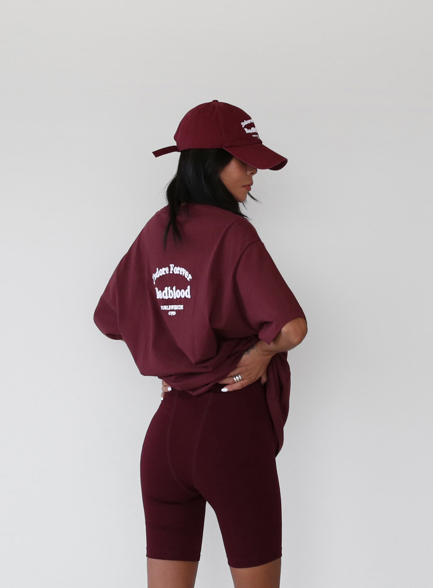 [at-hat21-001]Cloud Logo球帽-勃艮第红