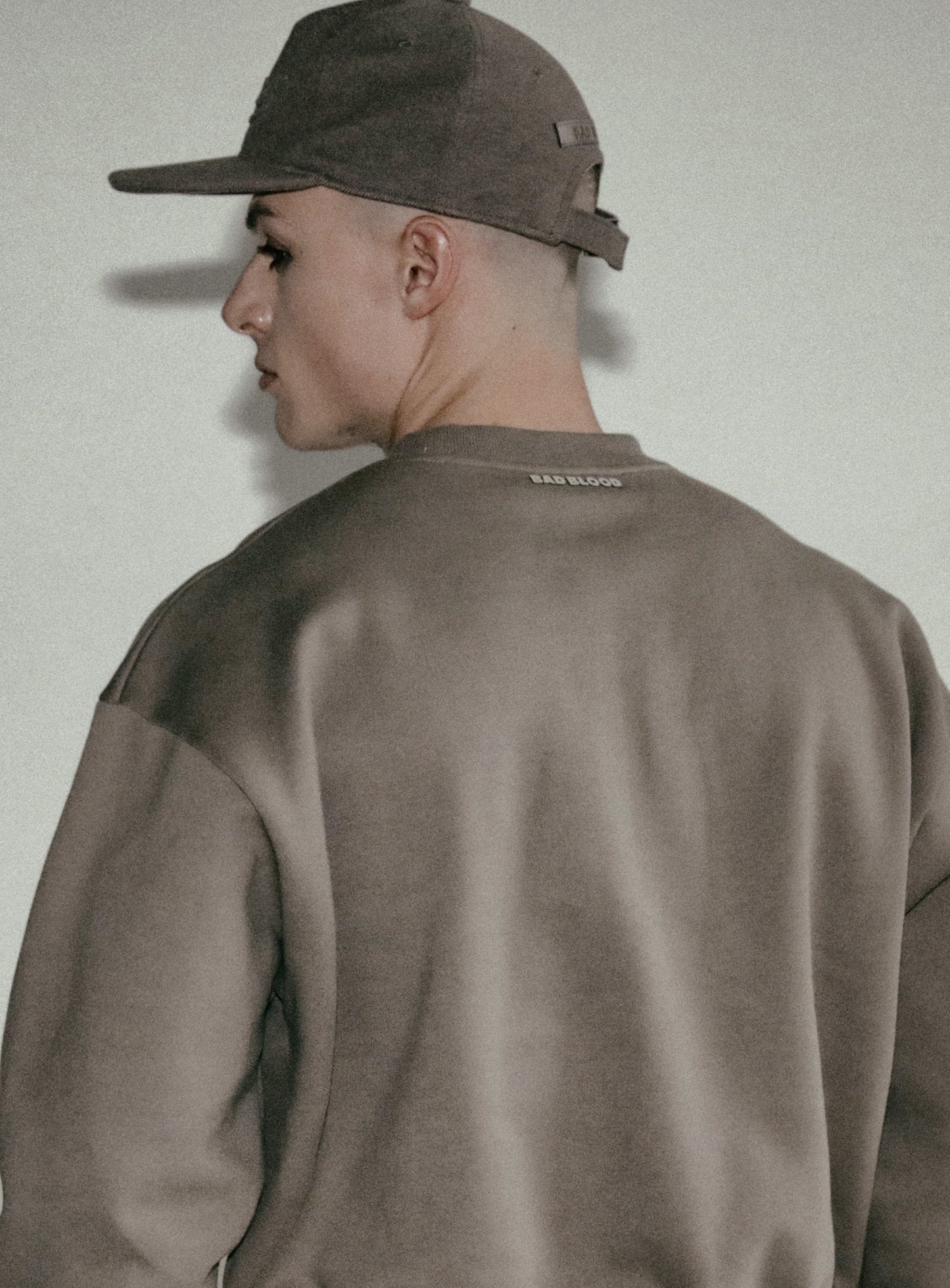 [w-sweatshirt24-006] Beyond 柔软抓绒运动衫 - 烟草色