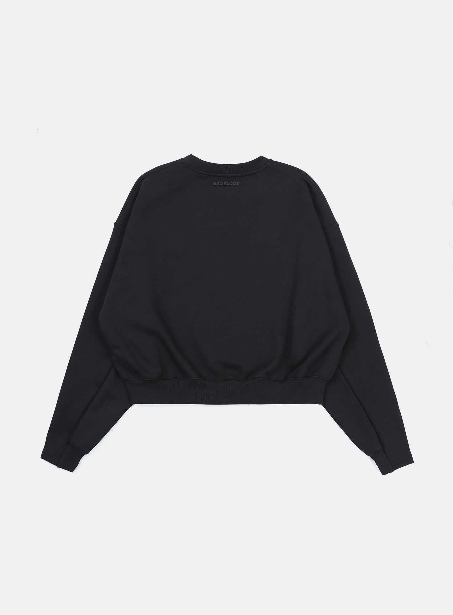 [w-sweatshirt24-008] Beyond 柔软抓绒运动衫 - 黑色