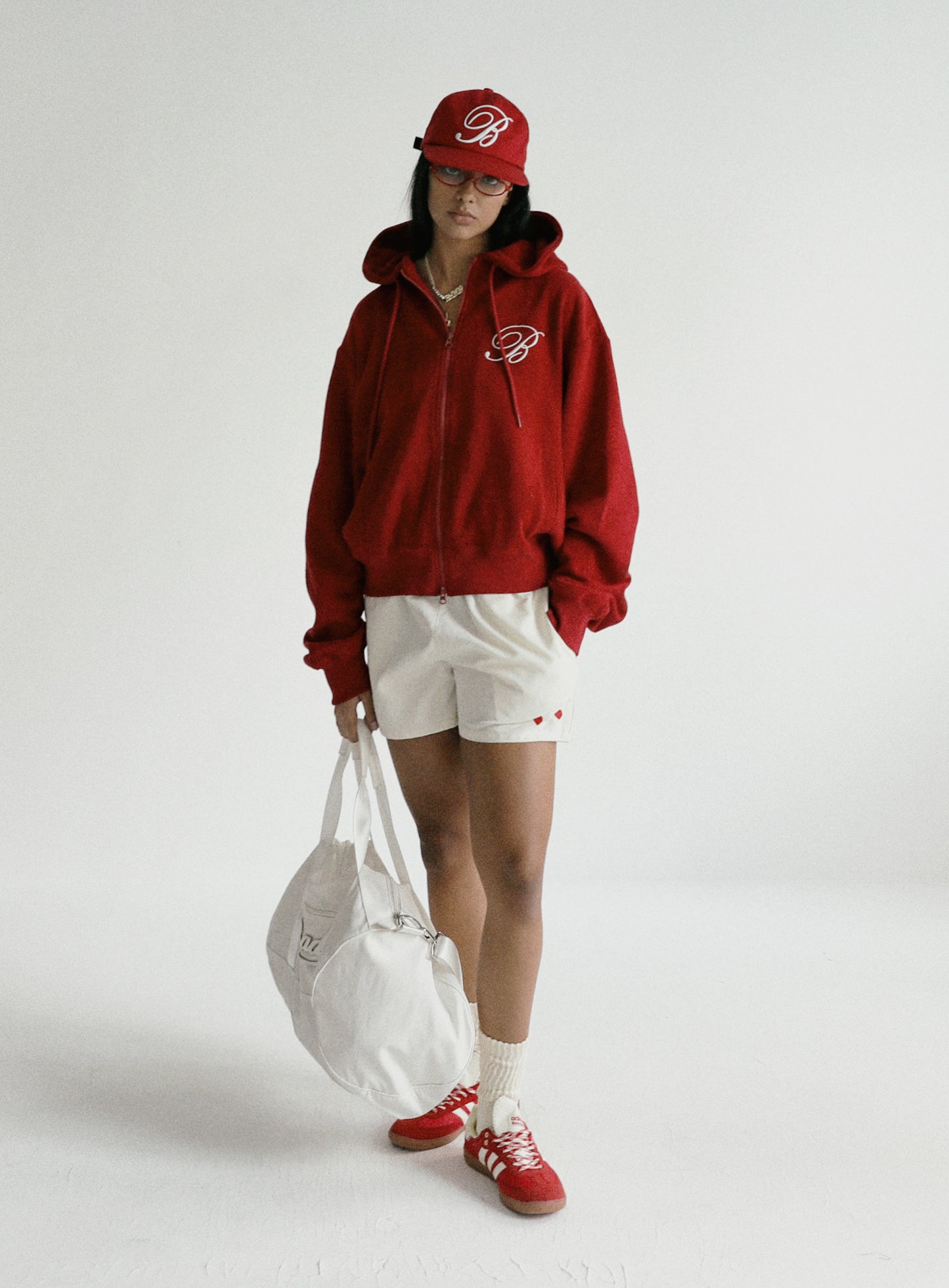 [w-srt24-051] 破烂孤独平角短裤 - 奶油色