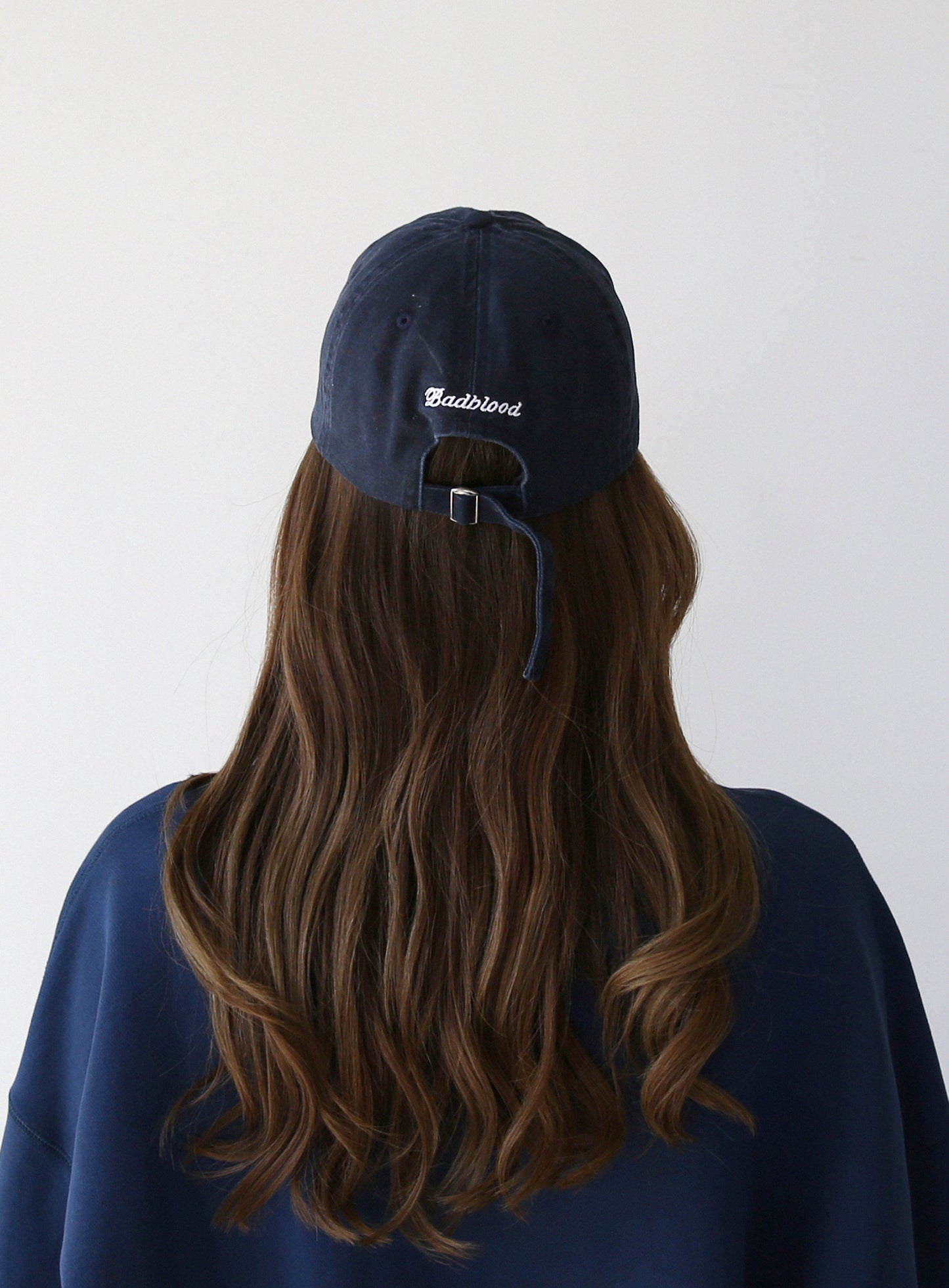 [at-hat22-002] Cloud Logo 棒球帽 - 藏青色