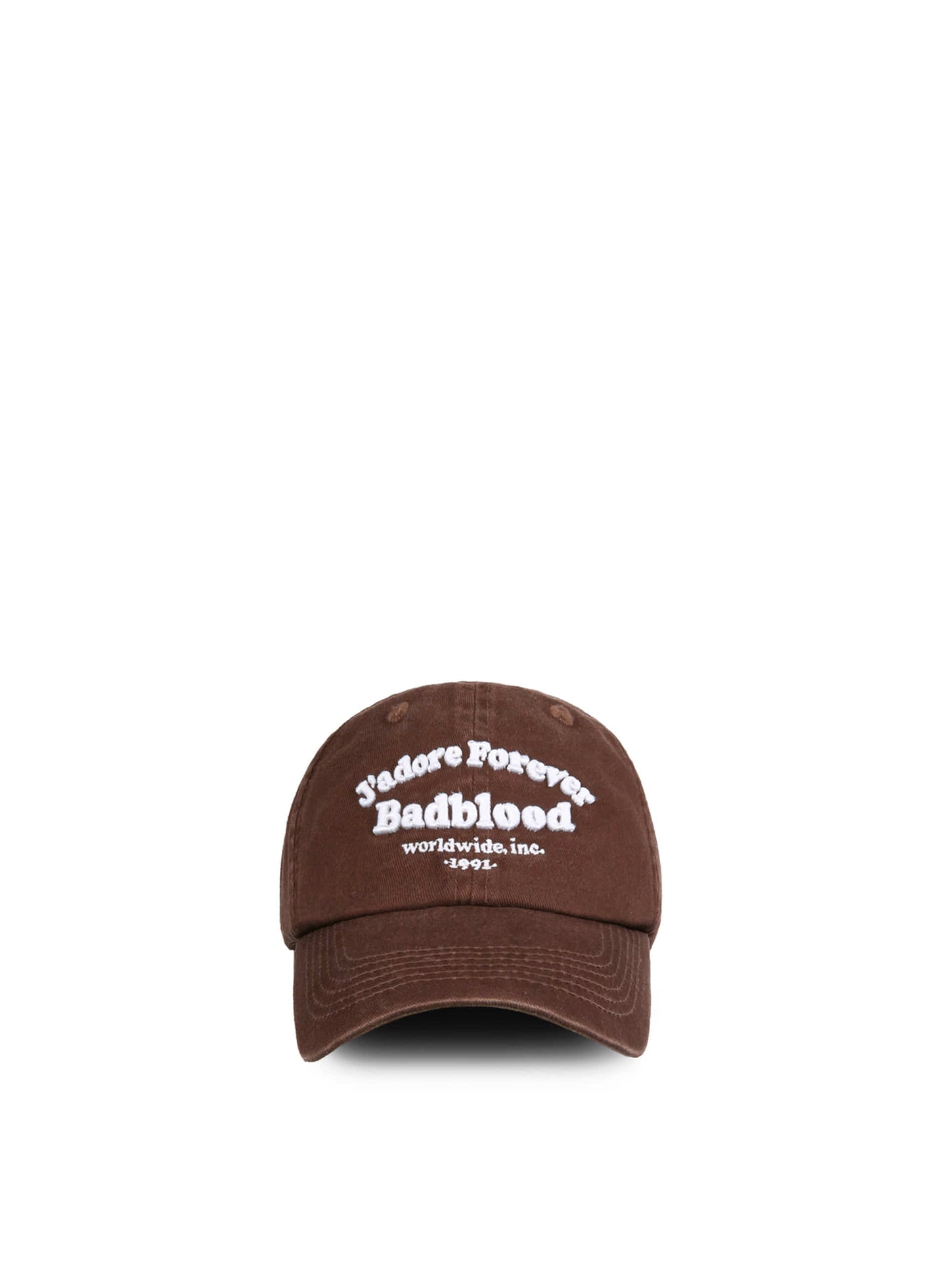 [at-hat22-011] Cloud Logo 棒球帽 - 棕色