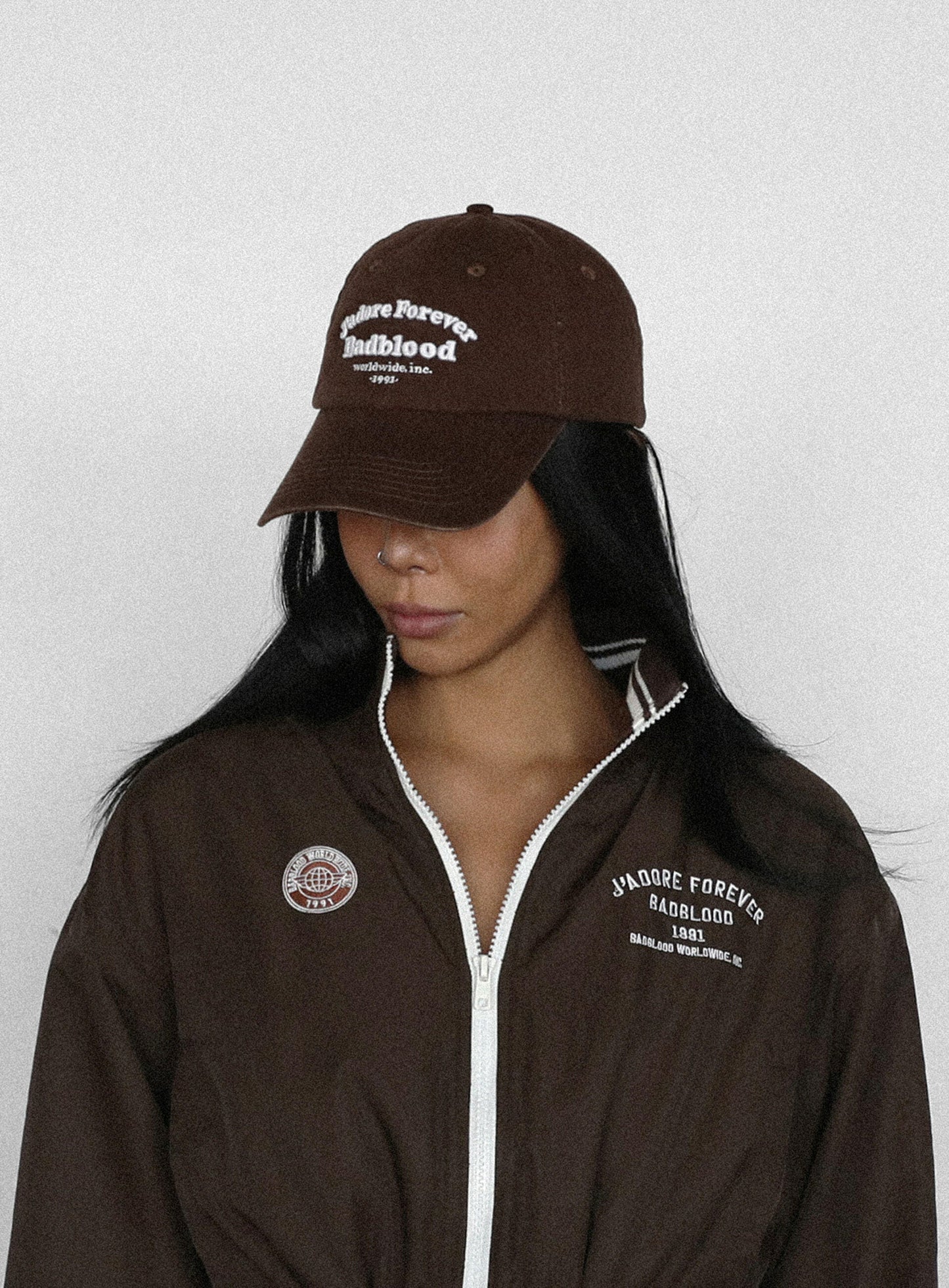 [at-hat22-011] Cloud Logo 棒球帽 - 棕色