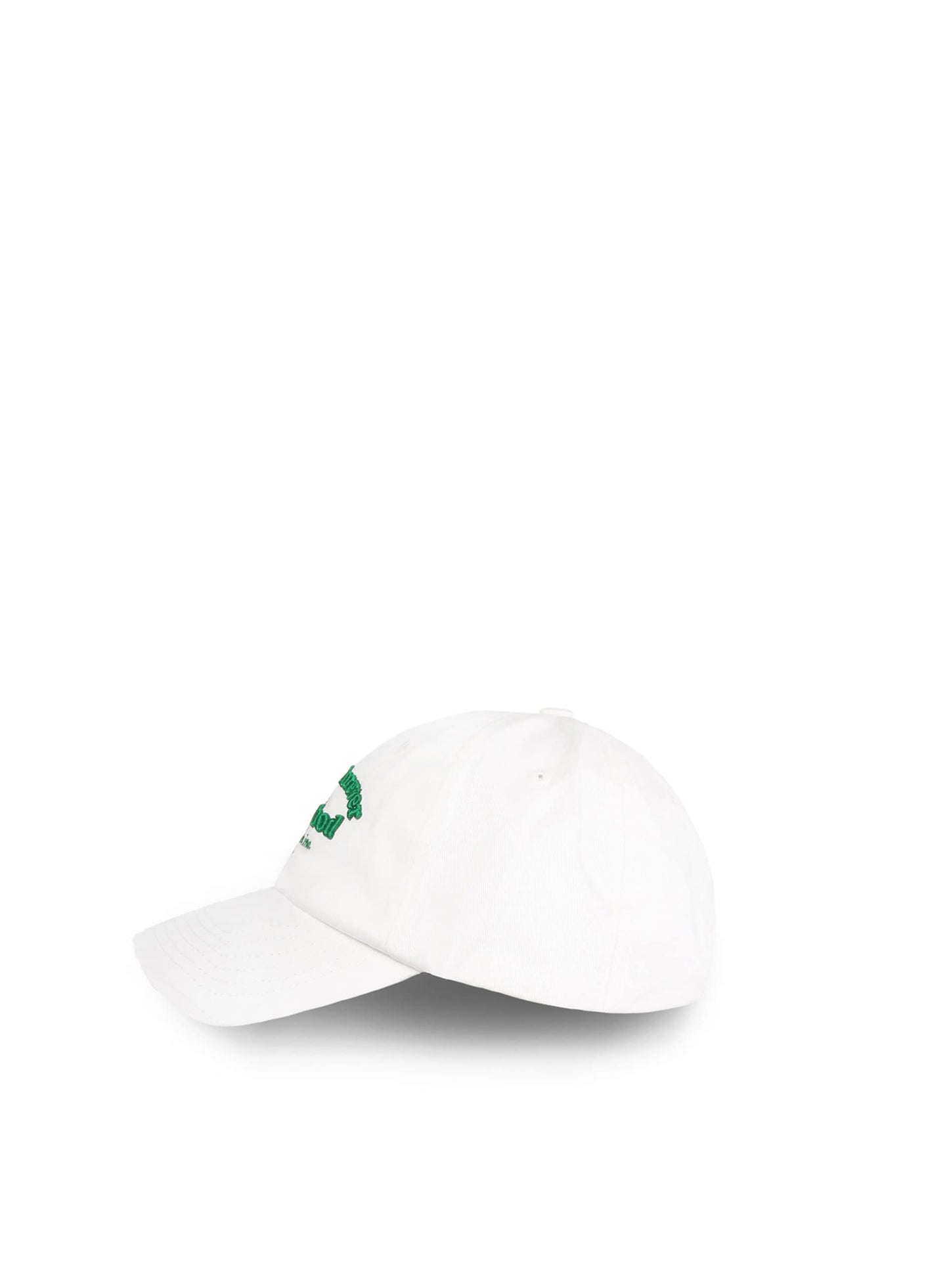 [at-hat22-015] Cloud Logo 棒球帽 - 白色