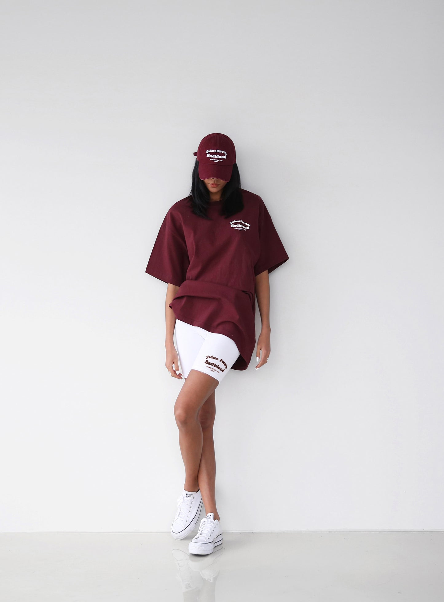 [at-hat21-001]Cloud Logo球帽-勃艮第红
