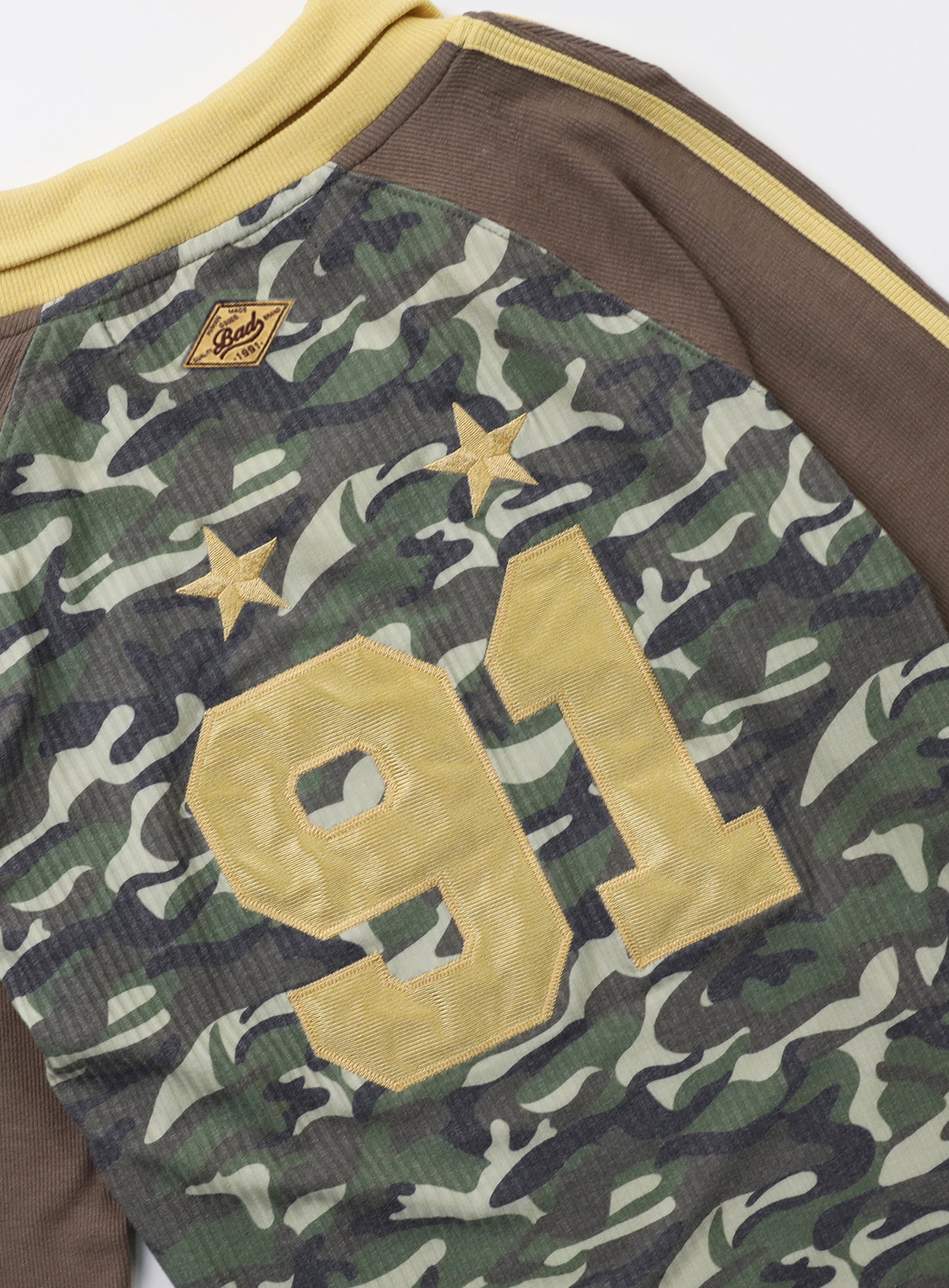 [w-tee24-079] Nadja 平纹针织上衣 - 迷彩