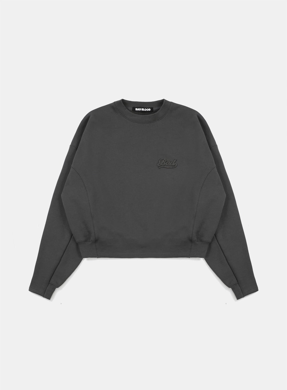 [w-sweatshirt24-007] Beyond 柔软抓绒运动衫 - 木炭色