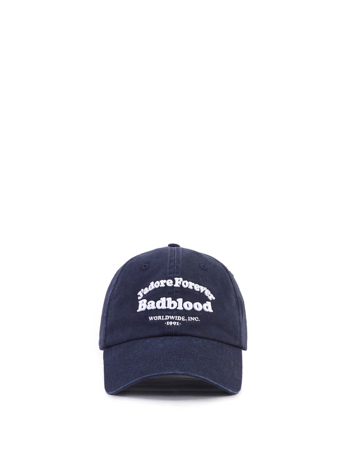 [at-hat22-002] Cloud Logo 棒球帽 - 藏青色