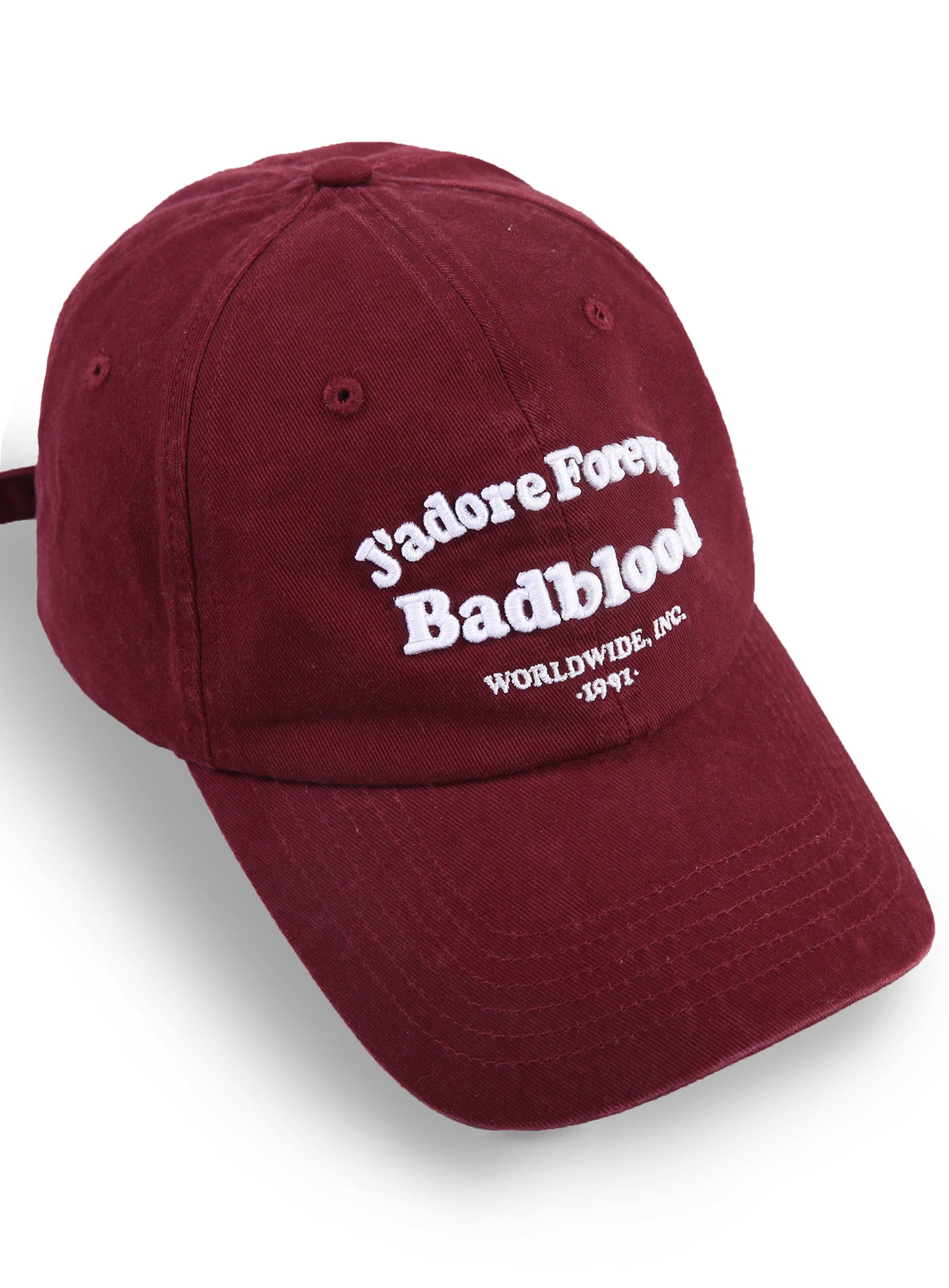 [at-hat21-001]Cloud Logo球帽-勃艮第红