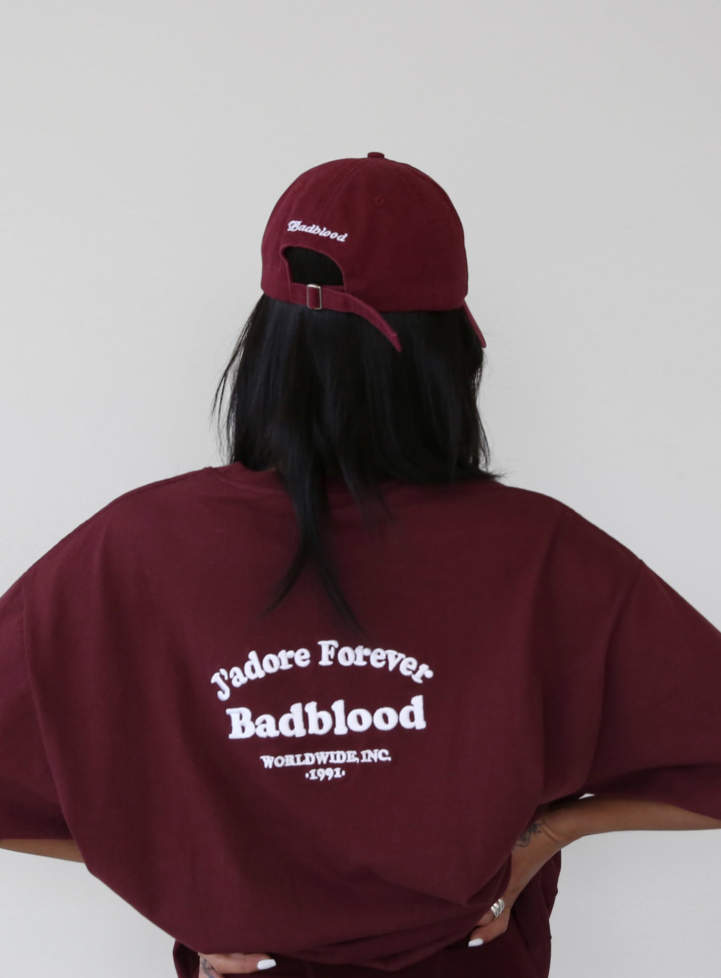 [at-hat21-001]Cloud Logo球帽-勃艮第红
