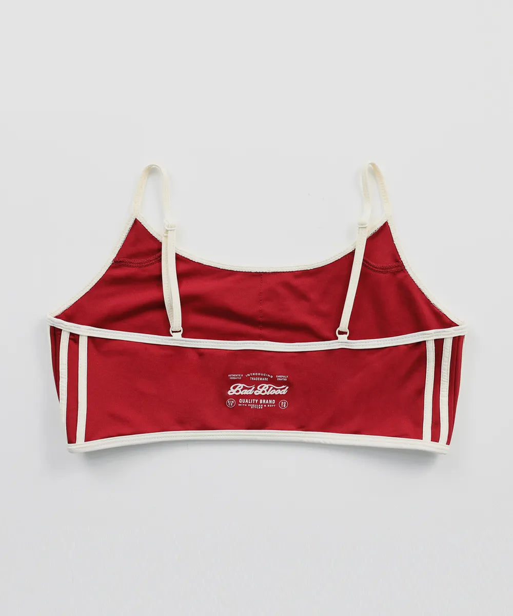 [w-bra24-005] Wendy 文胸上衣 - 红色