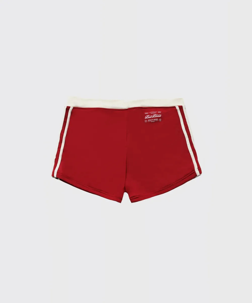 [w-srt24-036] Wendy 女士平角短裤 - 红色