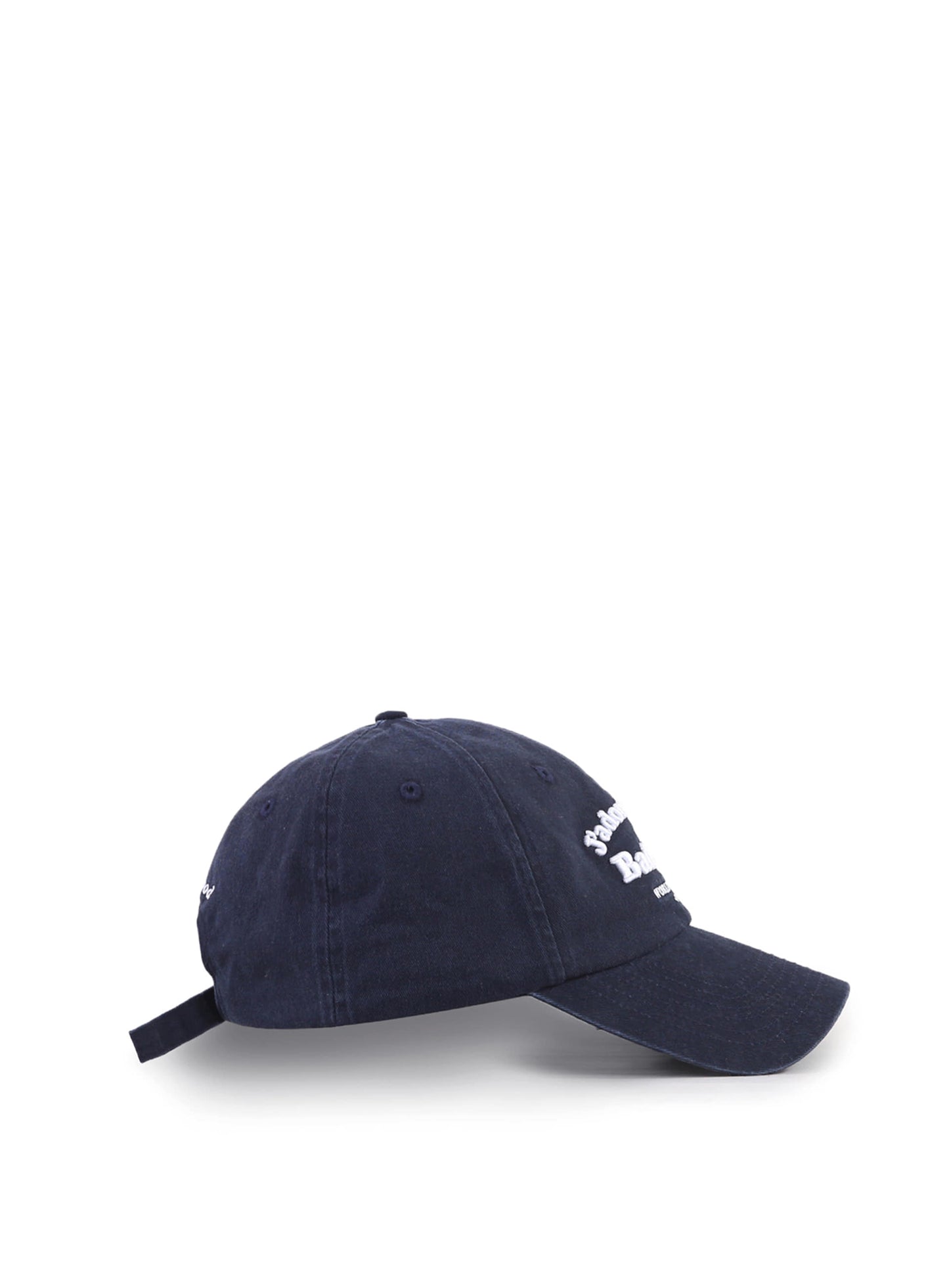 [at-hat22-002] Cloud Logo 棒球帽 - 藏青色