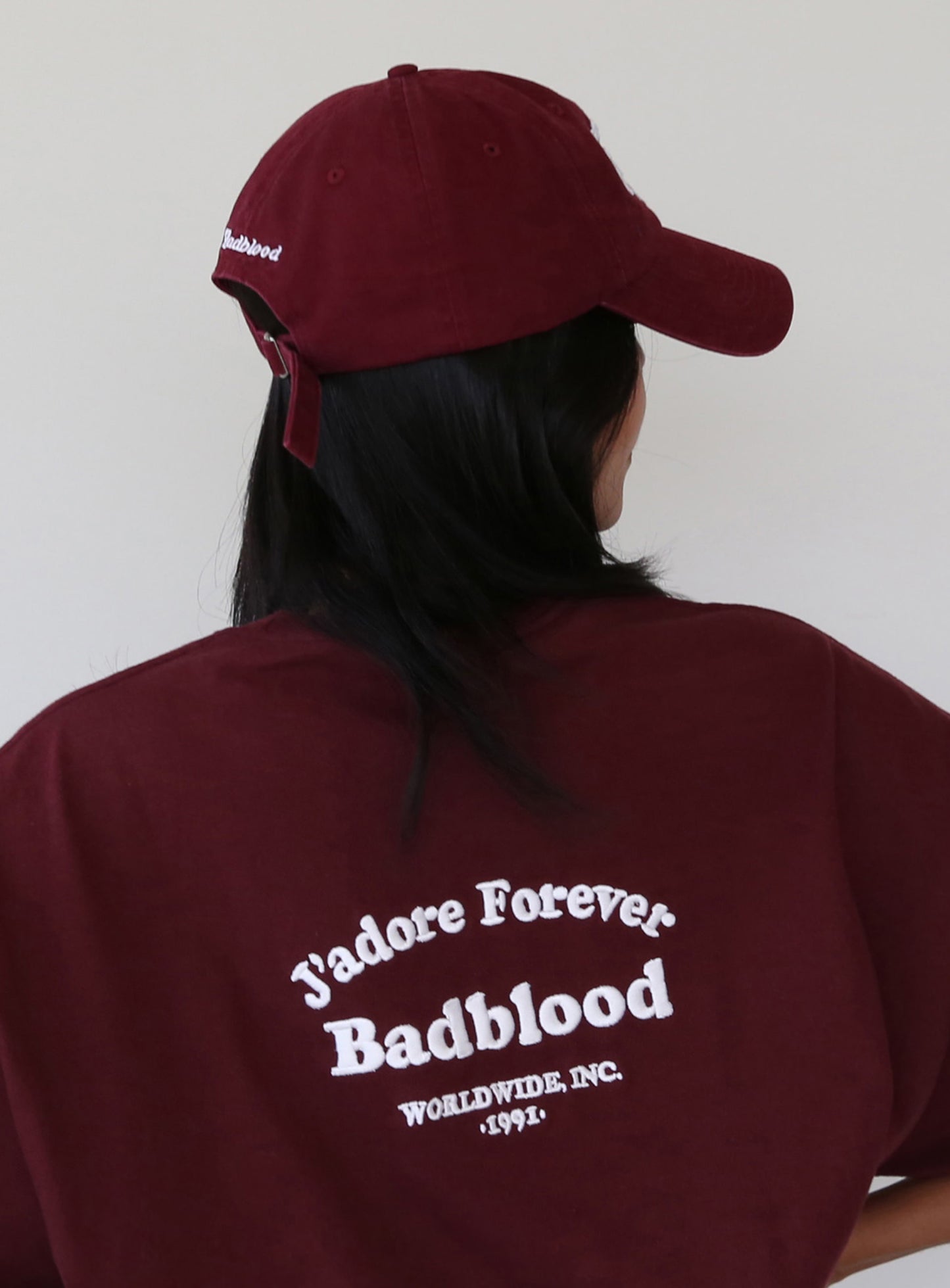[at-hat21-001]Cloud Logo球帽-勃艮第红